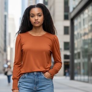 Fantaslook‎ Blouses for Women Dressy Puff Sleeve...